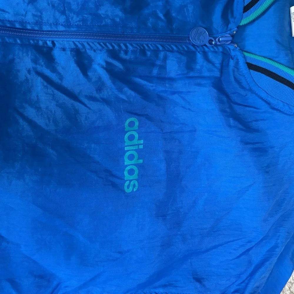 Adidas Royal Blue Windbreaker
